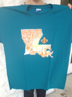 StMartinville's tweet photo. This beautiful Creole Zydeco Festival T-shirt could be yours! Check out our Facebook Trivia Question and enter to win. http://t.co/FlIG56me
