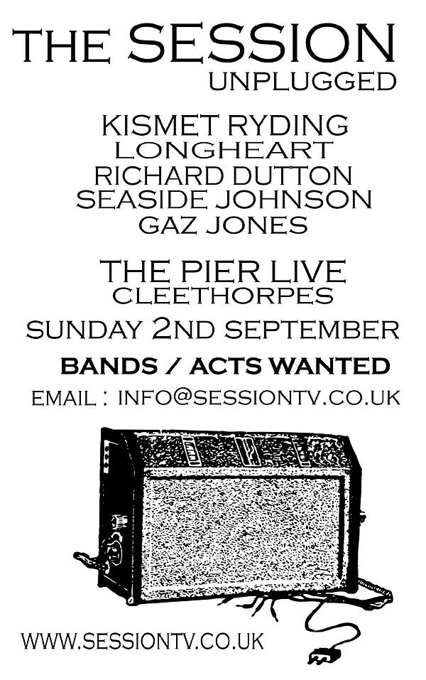 thesessionuk's tweet photo. SessionTV @ Cleethorpes Pier! whos coming to play by the seaside?? http://t.co/vz2CHFFC