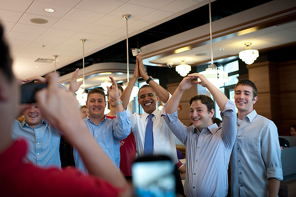 BarackObama's tweet image. O-H-I-O!