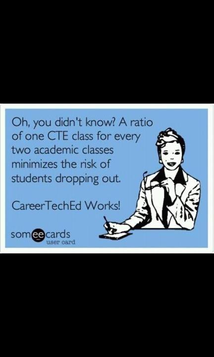 Janyel_Smith's tweet photo. I love this! Go CTE!!! @clewhigh @nationalffa @jenniegoffe @clewistonhigh http://t.co/i5AUfP8y