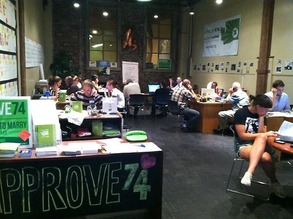 eileenpollet's tweet photo. #WA4M is having an amazing phone bank with GSBA! We already have persuaded 3 voters to approve R74 so far! http://t.co/7w1ZX6Ef