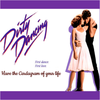 CardagramUK's tweet photo. "I've had the Cardagram of my life, and I've never felt this way before"-Yesterday was Dirty Dancing's 25th anniversary http://t.co/oxYkBBAQ