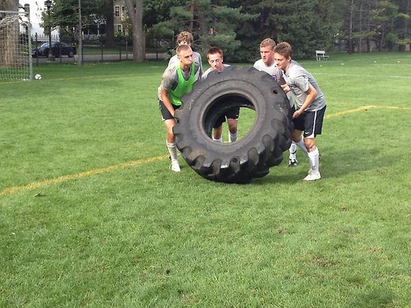 And punishment for the losing team...