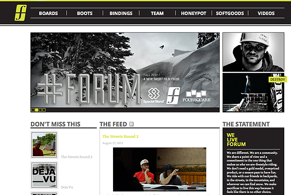 ForumSnowboards's tweet photo. The brand new 2012/13 Website is LIVE. Take a look at the new line. Check it out: http://t.co/eADJC6QF http://t.co/2akYrvJv
