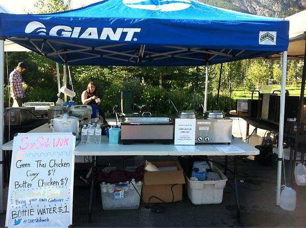 another beautiful day at the #banfffarmersmarket !!!! Come visit!!