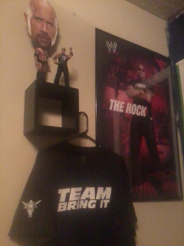 JoshPianoRivera's tweet image. #TeamBringIt #IBringIt #Boots2Asses #PushThePace This is only the beginning of my collection of @TheRock 's products.