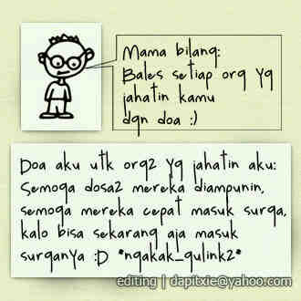 AngelTomboy1's tweet photo. Dendam kebaikan http://t.co/WKSuajGt
