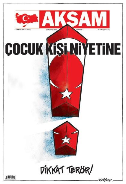 "@Serayy4: AKŞAM'ın bugünkü birinci sayfası... Fazla söylenecek bir şey öyle değil mi?? "