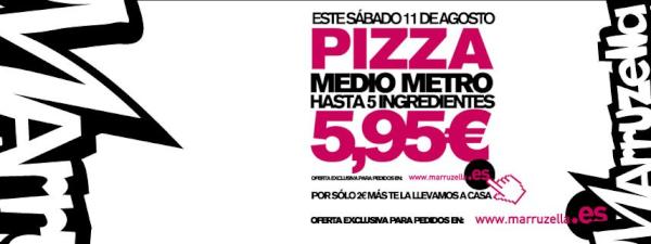 para este sabado pide por online en marruzella.es