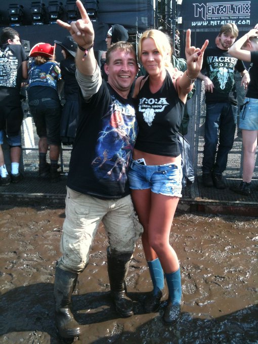 Letzte Wochen in Wacken beim WOA !! http://t.co/2R5w4Zc2