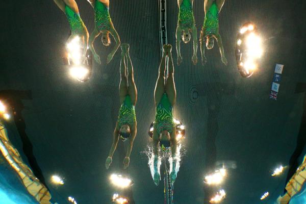 Bracing myself for a five-pronged splash attack. #London2012