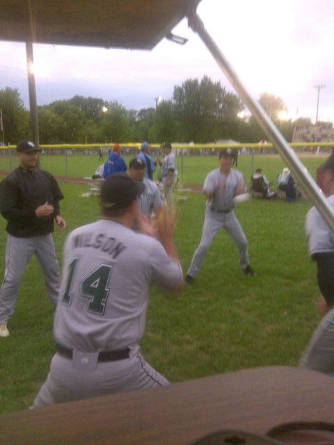 AlsFastball's tweet image. #ISC2012 gremlins warming up for game vs Argentina