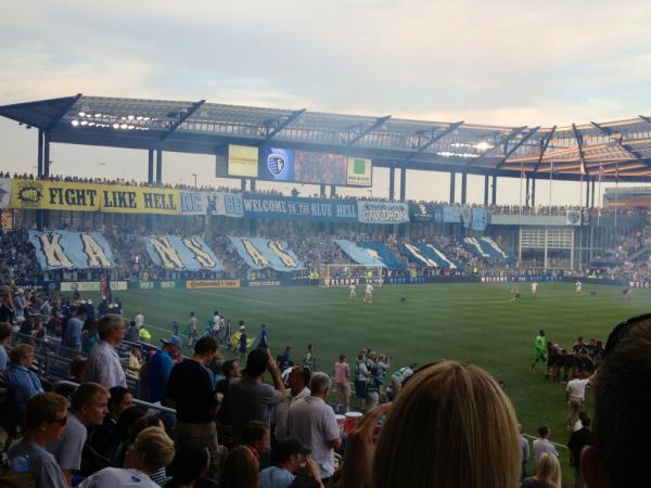 thefeastsofjess's tweet image. Great night for a game!  I believe that we will win!  @SportingKCWUFC