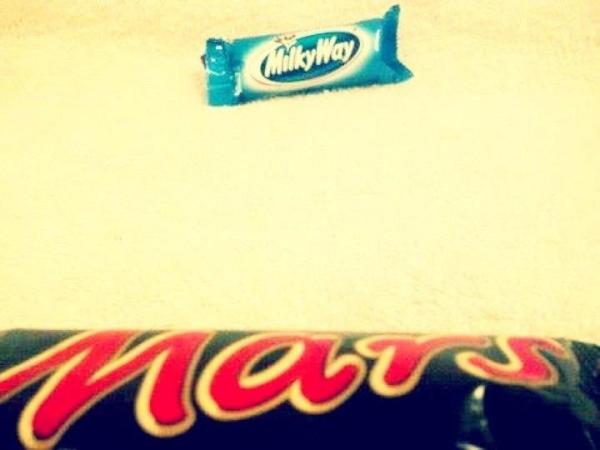 gavwarren's tweet photo. @qikipedia @stephenfry Breathtaking view of the Milky Way as seen from Mars (picture courtesy of NASA and Curiosity) http://t.co/UxdRNZfw