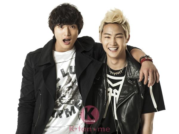 2012dreamhigh2's tweet photo. Jinwoon and JB at Dream High 2 Japanese Version :) http://t.co/bM6cdVmp