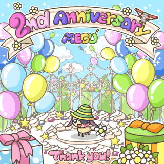 MeguMichabo's tweet photo. On behalf of (^O^)／, Michabo tweets: GROOVY! Join MEGU's 2nd festa! DL: http://t.co/uA0Jg4Ta #MEGU_GAME http://t.co/DYbHMZxy