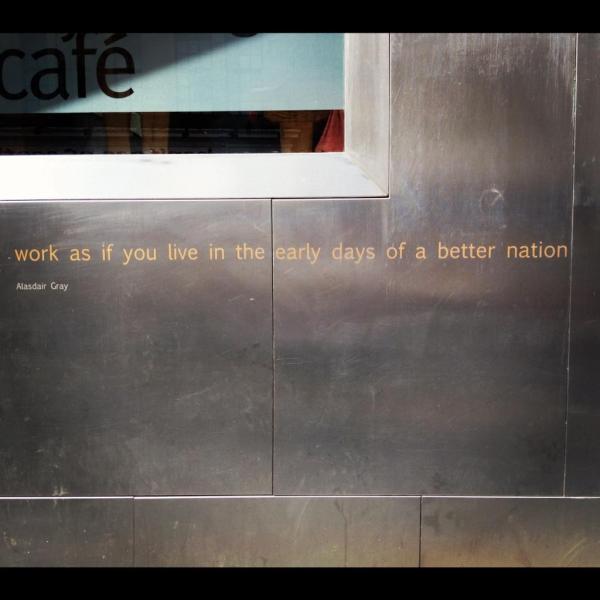 CreateAtCloud's tweet image. #edfringe Spotted this on the wall...