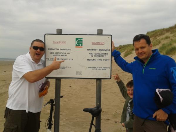 I think its time you dispose of your clothes lads