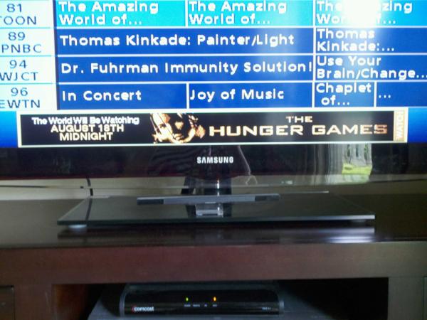 HungerGames4eva's tweet image. Look what I just saw on my TV guide! #soexcited