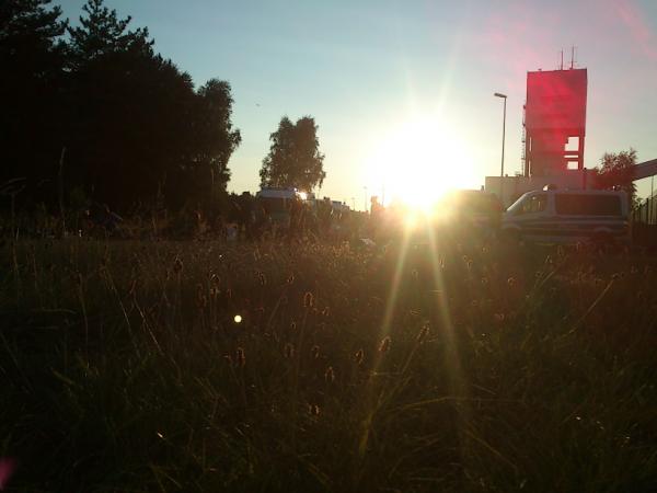 Gorleben in diesem Moment: Räumung steht kurz bevor! Wir blockierern erfolgreich seit 15 Uhr.