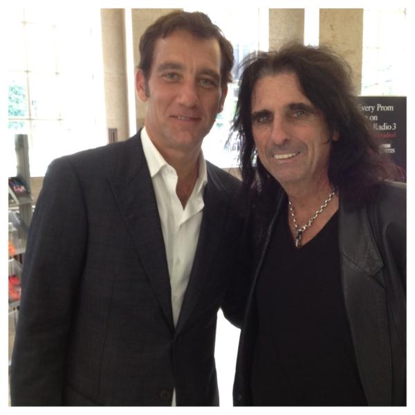 Oldie but goodie MT @RealAliceCooper: #CliveOwen.  He should be #JamesBond &amp; I should be the guy trying to kill him