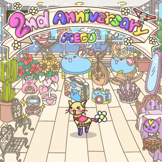 kazy_o's tweet photo. KazyにかわってPinkyがツイート。『MEGUが発見されて2年なんだって。おめでた。2年目のおまつり中。わっしょい。』無料DL: http://t.co/RRoCymDB #MEGU_GAME http://t.co/Wzzv1tFl