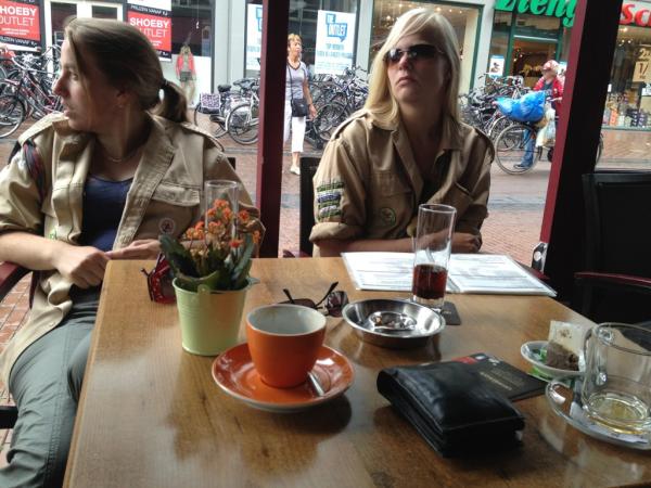Zo, ff Chillen in Nijmegen!!