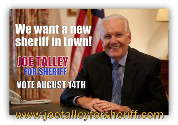 Talley4Sheriff's tweet photo. Palm Beach County needs a NEW SHERIFF in town.... http://t.co/vUedldFv