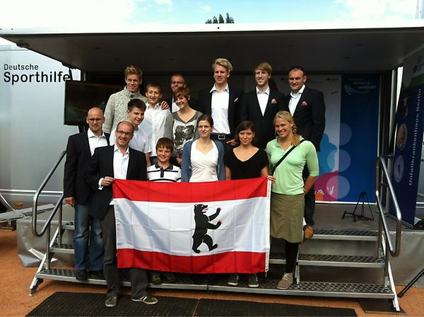 #Verabschiedung #paralympicsteam #berlin im #ukb #unfallkrankenhaus #dguv #BGKliniktour @b_schwimmteam