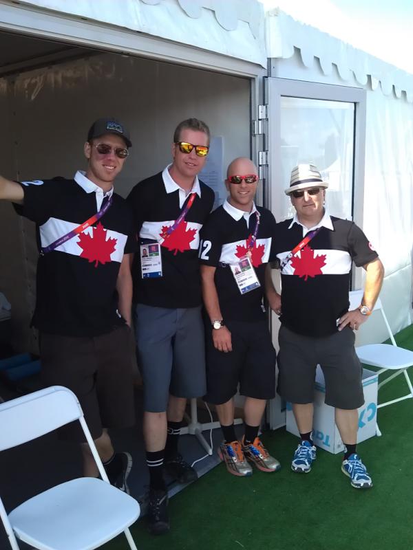 mattotrek's tweet photo. The mechanics at Team Canada #TeamCanada #London2012 http://t.co/0DwsshW2