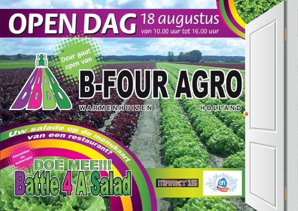 De aanmeldingen voor de #battle4asalad komen binnen...heb jij je al opgegeven? b4agro.nl