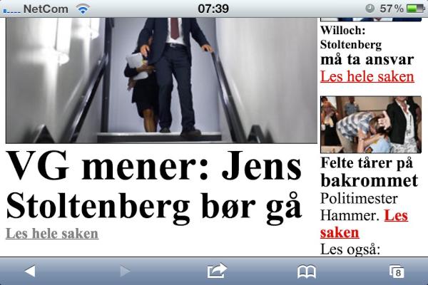 Trine Grung (@trinegrung) on Twitter photo Er det flere med #VG som mener
<a href="/jensstoltenberg/">Jens Stoltenberg</a> bør gå? Jeg personlig mener det er tull! Hva hjelper det? Er det flere med #VG som mener
<a href="/jensstoltenberg/">Jens Stoltenberg</a> bør gå? Jeg personlig mener det er tull! Hva hjelper det?