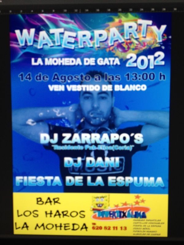 #WaterParty #LaMoheda daos prisa que esta esmpezando...