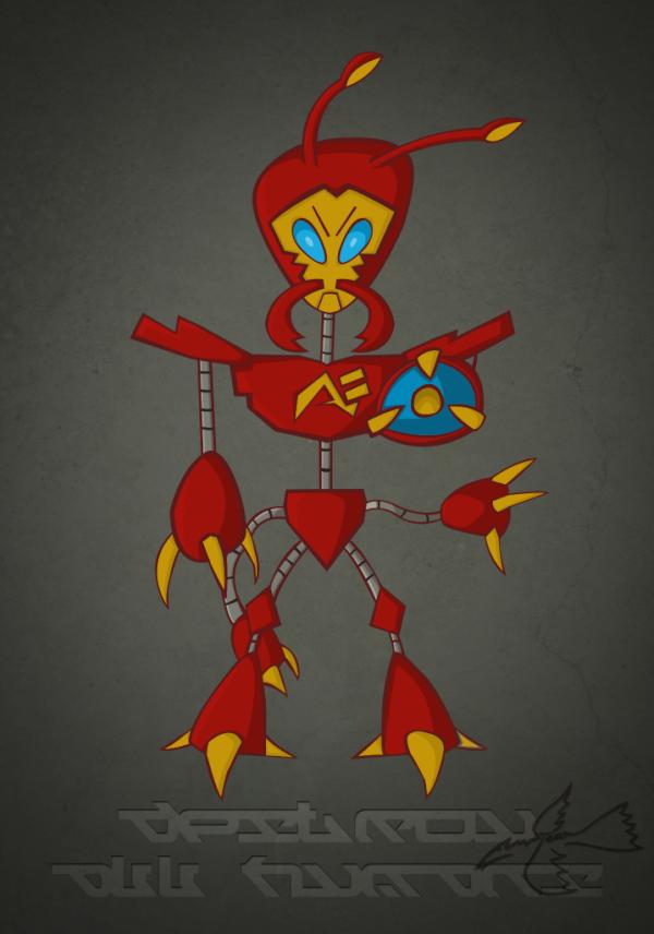 manjeanfaldas's tweet image. Iron-ANT 109!!!! Week 1 of the Color Challenge!! Red theme! :))) #Practicemode :DD