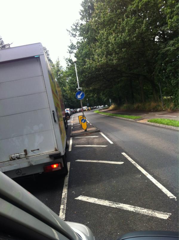 Mr_Peinture's tweet image. Oh stoopid me... I turned on to Pembury Rd- Tunbridge Wells again! #avoidit