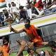 Indian police blocked a protest march on parliament in New Delhi on Monday, detaining Baba Ramdev