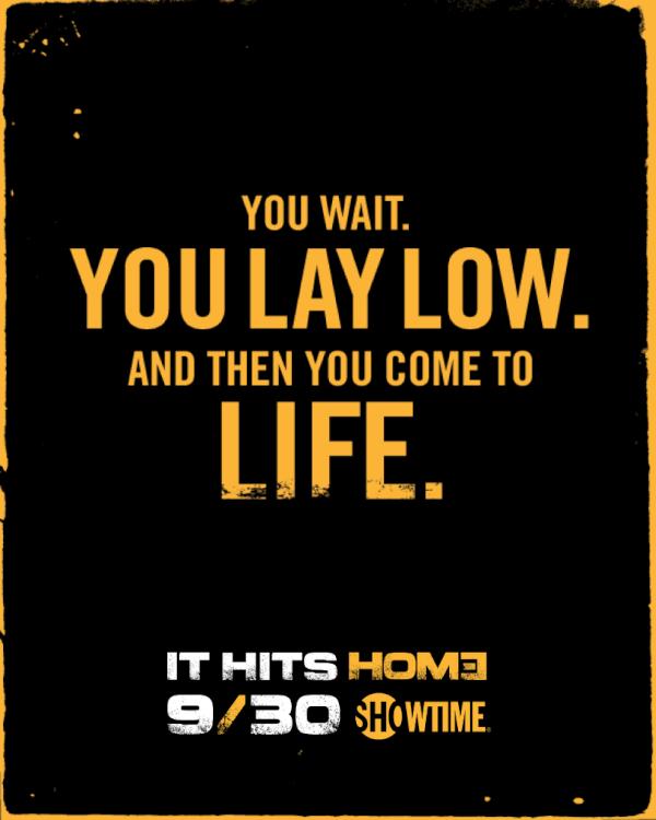 SHO_Homeland's tweet image. Here's another new #Homeland poster! #ItHitsHome #LayLow #Life LOOK: