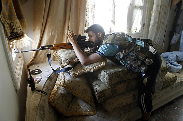RobEmmerich's tweet photo. Rebel Snipers Hide #Syria http://t.co/Up6lM2Jy