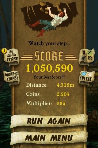 ArielDeArmas's tweet photo. My new score in temple run http://t.co/XSq9fXgs