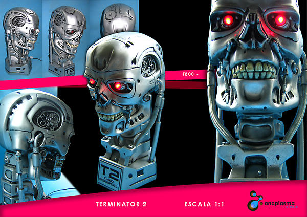 AnaplasmaStudio's tweet image. Terminator T800