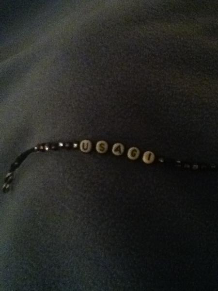 misosoupspoon's tweet image. i got a braclet with my name on it ;) :)