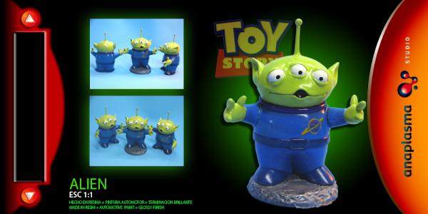 AnaplasmaStudio's tweet image. Marcianitos TOY STORIES realizados en resina