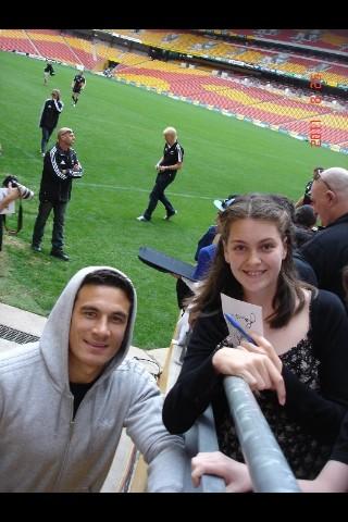 mads_campbell's tweet photo. @SonnyBWilliams last year at the all blacks test in Brisbane :) http://t.co/PpfUoc73