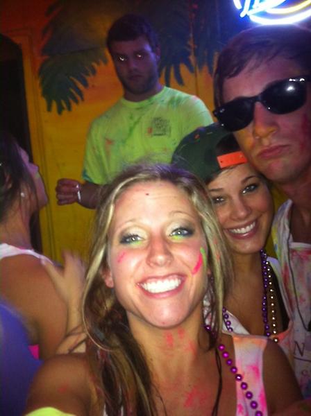 Chelcjee's tweet image. #RewindWednesday.Yeah I made it up! I love this pic tho! #FirstPaintParty @iloovewayne @Dill_Boatner2