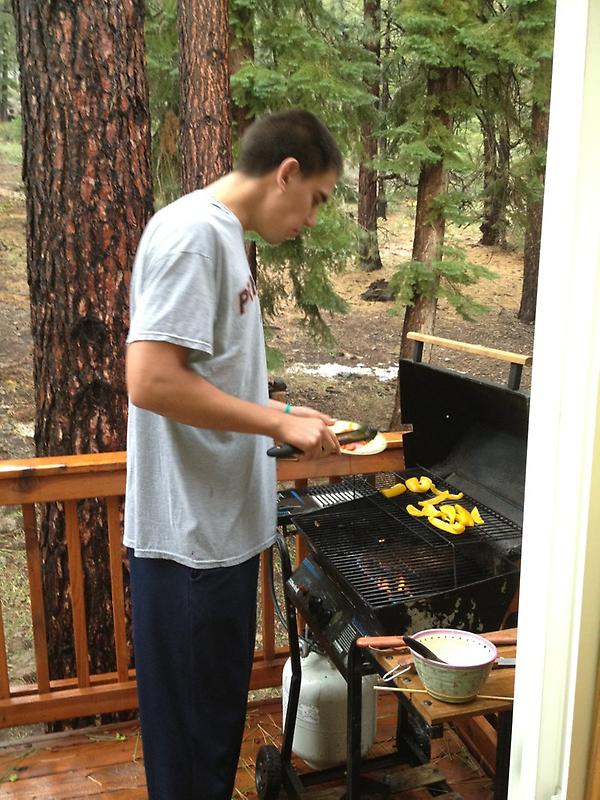 Rowers shouldn't work the grill.