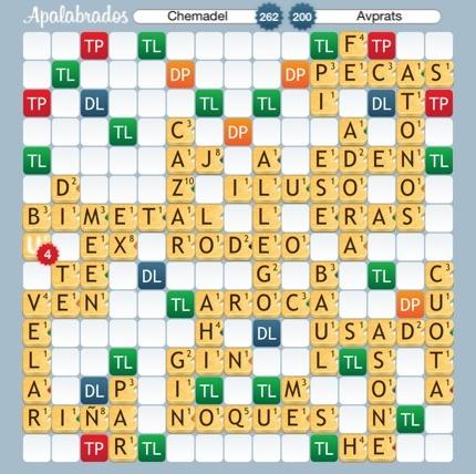 chemadelm's tweet photo. Chemadel venció a Avprats (262 - 200) @Apalabrados @EtermaxGames@enanens@javierguillenve @ivanbm11 http://t.co/YwvKOiKl
