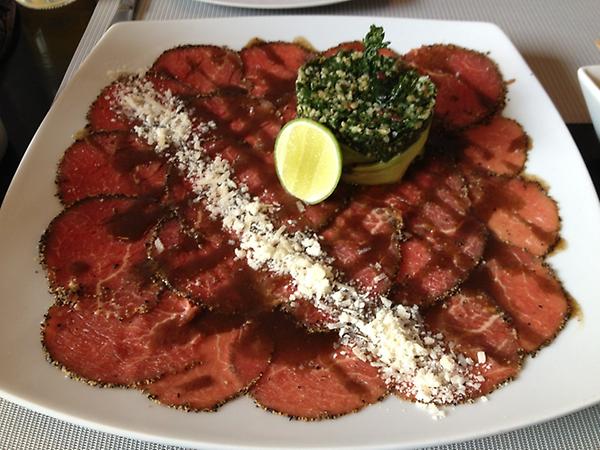 ChefMauricioGme's tweet photo. Cocina Francés en Eloise Cusine
Carpaccio de res!!! http://t.co/UPPAeoa9