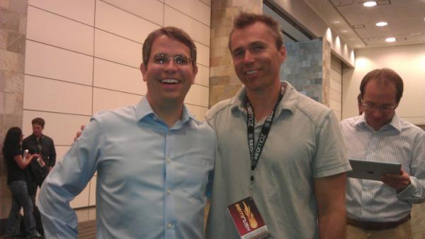 martinrowinski's tweet photo. Thank you Matt Cutts for showing up at SES S.F. Expo #sessf, it was nice meeting you as well (@mattcutts) http://t.co/RRE8IjeD
