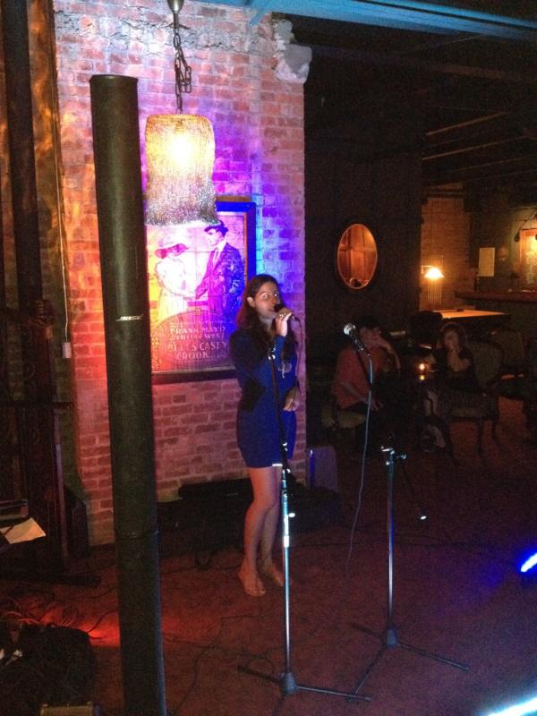 TheFoundersRoom's tweet photo. Singer &amp; songwriter showcase tonight! First up, Ines de Sousa. http://t.co/8dyZTvh7