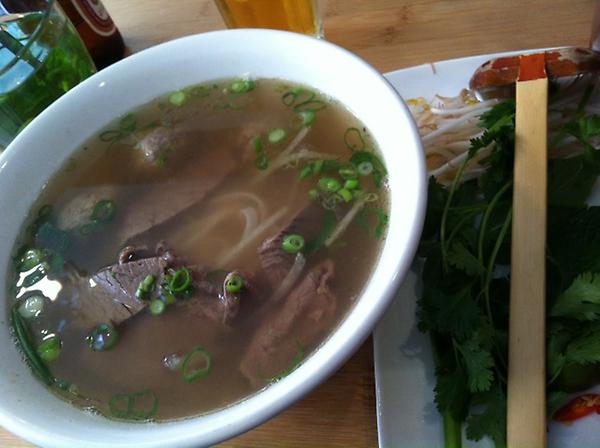 xwendylamx's tweet image. Thanks for your awesome generous #pho2go lunch comp @PhoRestaurant! Loved my Pho Bo Dac Biet! Full of meaty goodness!